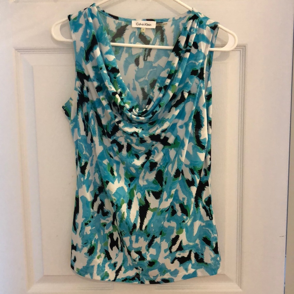 Calvin Klein scoop neck tank
